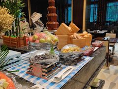 自助取餐区-北京希尔顿逸林酒店-逸轩西餐厅-自助餐厅