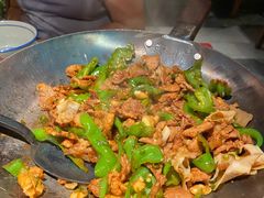 菜籽油炒超级小炒肉-老湘村·湖南土菜(天河维多利店)