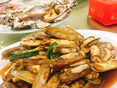 炒圣子-乡味海鲜农家菜·巽寮土窑鸡(地道美食店)
