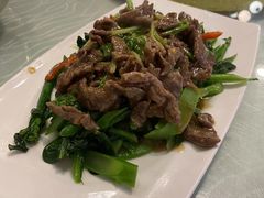 芥兰炒牛肉-迈姨·潮州菜(麓湖公园店)
