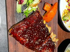 烟熏果味猪肋排-404干式熟成牛排馆•聚会餐厅