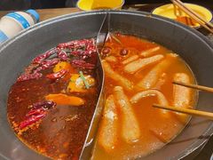 鸳鸯锅底-宽板凳老灶火锅