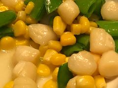 蜜豆玉米炒高邮湖鲜贝-九朝会昆曲·宴(望京店)