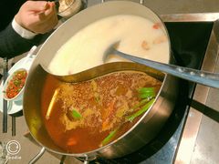 猪肚鸡菌菇锅底-捞王锅物料理(上海世茂广场店)