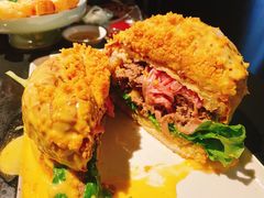 芝士瀑布汉堡-Lets burger非常汉堡·环球风味(蓝色港湾店)