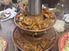 -超越炭火牛蛙火锅鸡(河东店)