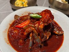 -草家酱蟹炭火烤肉店(珲春南路一店)
