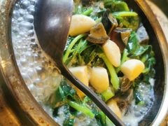 香菇鸡毛菜-天朗时代大酒店-餐厅