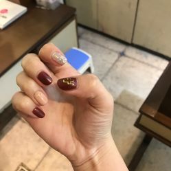 -孔雀手美甲美睫护理