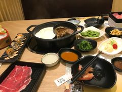 寿喜豆乳鸳鸯锅-伊豆野菜村(大族广场店)