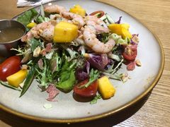 鲜柚芒果沙拉佐冰花酸梅酱-HELLO 27 意面·沙拉·帕尼尼