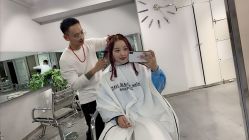-I+造型烫发染发
