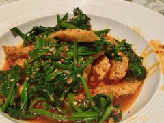 菠菜豆芽拌面筋-西域阿里马新疆菜·清真(桂花路店)