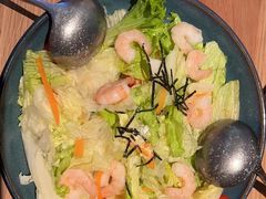 和风虾仁色拉-烧肉达人•炭火烧肉(新天地店)