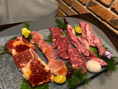 牛肉拼盘-义气烤肉餐吧(大族广场店)