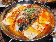 锅烧鲽鱼头-前海沿·青岛菜(大拇指广场石老人店)