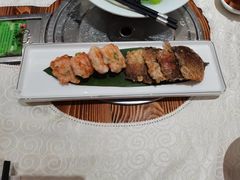 酿鱼皮拼虾饼-德云居