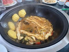 -北京龙庆四季香农家饭庄·灶台鱼·碳烤虹鳟鱼(龙庆峡店)