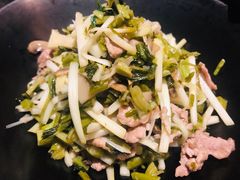 雪菜蘑菇肉片-金牌外婆家(苏州中心店)