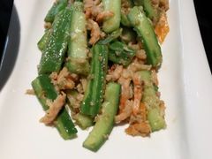 虾干肉碎炒胜瓜-南国会酒家(岗顶1站广场店)