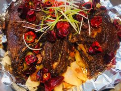 风味蝶鱼头-将相和·海鲜蒸饺大连菜