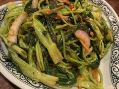 马拉盏炒通菜-大头虾越式风味餐厅(光明广场店)