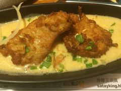 白咖喱猪扒饭-沙嗲王(加拿芬店)