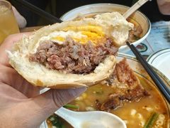 招牌咸牛肉芝士猪仔包-华嫂冰室(尖沙咀店)