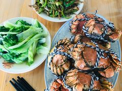 船上吃的蟹-太湖好灶头土菜馆(石公路店)