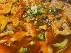 水煮肉片-金豆角砂锅焖面(安贞店)