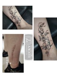 -幸运7纹身刺青Lucky7tattoo