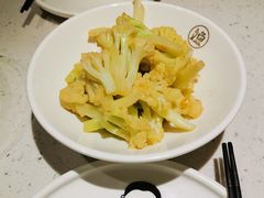 豆酱有机花菜-江渔儿酸菜鱼·拔草餐厅(虎门君乐汇店)