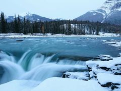 -阿萨巴斯卡瀑布观景点