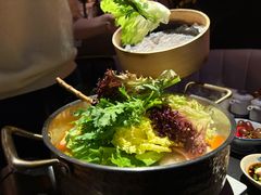 当季蔬菜拼盘-山海蟹庐·海鲜糟粕醋火锅(慈溪店)