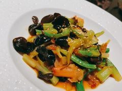 秋葵拌海蜇-尚一汤·粤菜海鲜(环球港店)