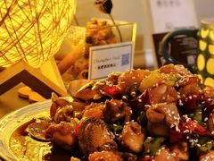 淡水蛤蜊炒春鸡-床吧创意私房菜•Bistro