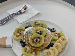 猕猴桃蓝莓松饼-W Coffee(船板巷店)