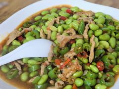 青椒毛豆-汉时湘菜