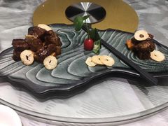 杏包菌牛仔粒-汤臣·空中餐厅·严选粤菜(石湾世博广场店)