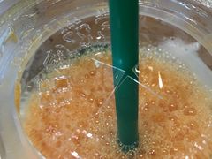 芒果西番莲冰茶星冰乐-星巴克(大连柏威年店)