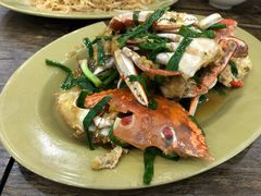姜葱炒花蟹-贞姨美食·老字号海鲜大排档