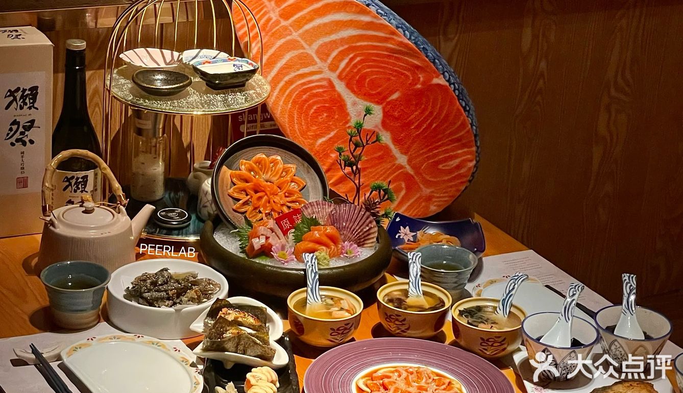 广州融合菜真是卧虎藏龙🍣新疆三文鱼🐟正❗️