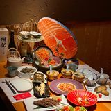 广州融合菜真是卧虎藏龙🍣新疆三文鱼🐟正❗️