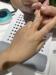 -孔雀手美甲美睫护理