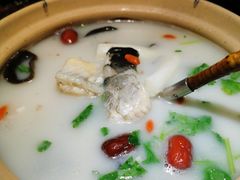 山药汁炖江团鱼-掌柜的店·河南菜(日月光店)