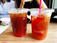 荔枝气泡冰咖啡-肯德基(甘家口店)