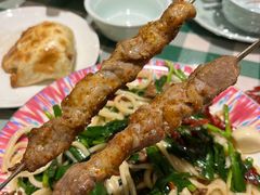 烤羊肉串-新疆巴州金丝特餐厅(大钟寺店)