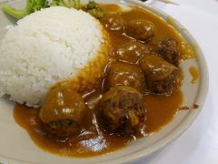 蔬菜丸子配咖喱汁-宜家·瑞典风味餐厅(北京西红门店)