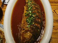 煎烧黄河大鲤鱼-老雒阳面馆·水席·洛阳菜(王城路店)