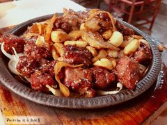 火焰黑椒牛肉粒-乾园(天河城店)
